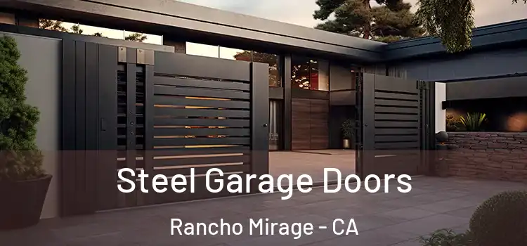 Steel Garage Doors Rancho Mirage - CA
